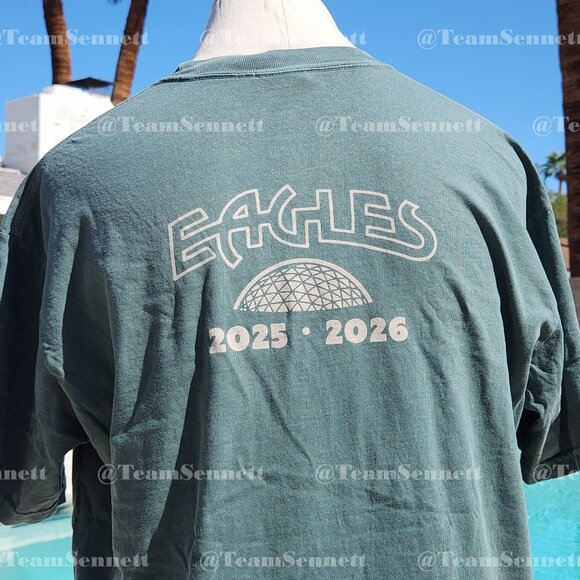 Eagles Sphere Shirt / Live at Sphere Residency Las Vegas / Orange Cactus - Picture 2 of 5